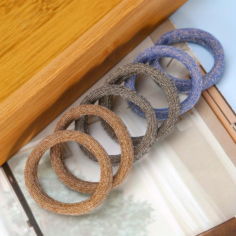 Sequin Hair Ties No Damage Hair Style Accessory