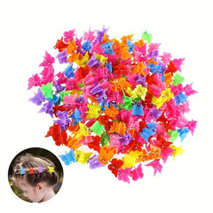 50pcs Butterfly Hair Claw Minimalist Accessory