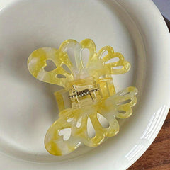 Acetate Gradient Hair Claw Sweet Shark Claw