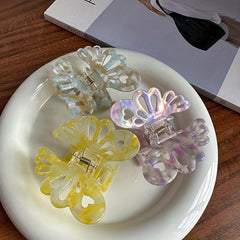 Acetate Gradient Hair Claw Sweet Shark Claw