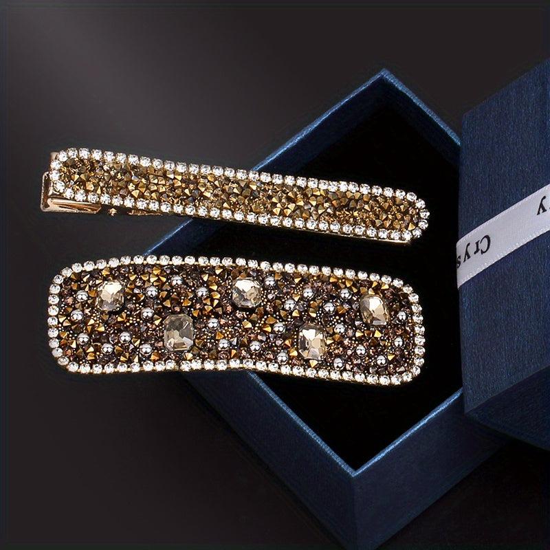 Rhinestone Hair Clip Side Clip Bangs Clip Hair Accessories For Women
