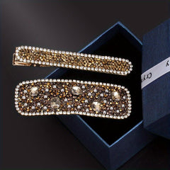 Rhinestone Hair Clip Side Clip Bangs Clip Hair Accessories For Women