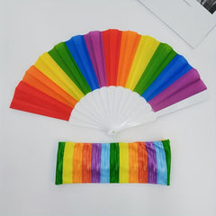 Rainbow Fan & Headband Combo Pride Month Accessories