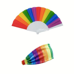Rainbow Fan & Headband Combo Pride Month Accessories