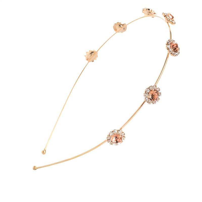 Rhinestone Hairband Wedding Crystal Headband Crown Tiara Hair Accessories