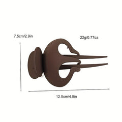Matte Hair Clip Ponytail Hair Clip Style Hair Accessories