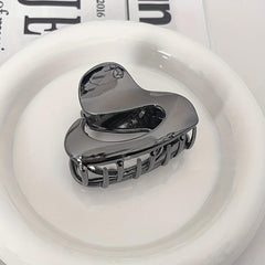 Alloy Hair Claw Nonslip Shark Claw For Ponytail Bun Holder Women Girls