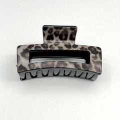 Leopard Print Hollow Hair Claw Large Hair Clip Hair Accessories
