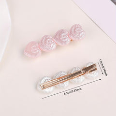 Heart Shape Hair Clip Duck Billed Clip Bangs Clip Hair Accessorie