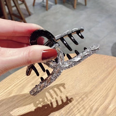 Large Rhinestone Hair Claw Crystal Head Clip Hair Jewelry