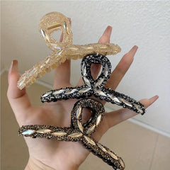 Large Rhinestone Hair Claw Crystal Head Clip Hair Jewelry