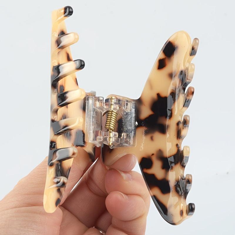 Tortoise Shell Hair Claw Clip Strong Hold for Women