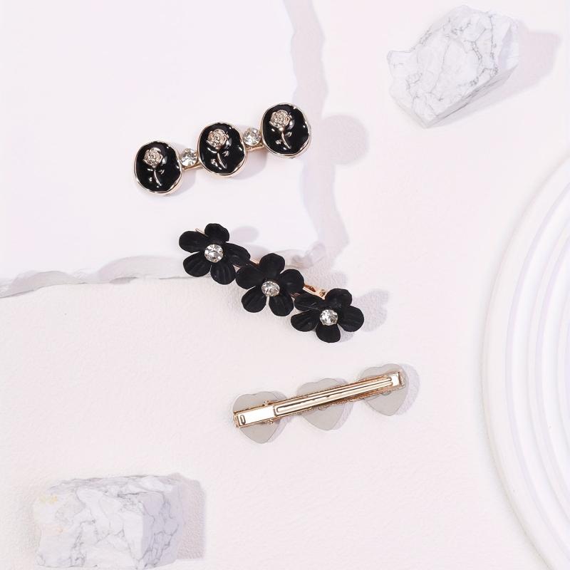 Floral Hair Clip for Women Girls
