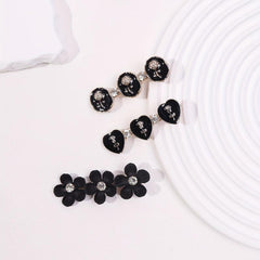 Floral Hair Clip for Women Girls