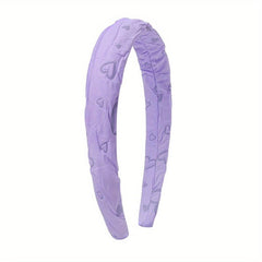 Sponge Headband Wash Face Spa Make Up Head Hoop Wide Brim Hair Band