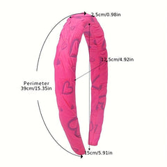Sponge Headband Wash Face Spa Make Up Head Hoop Wide Brim Hair Band
