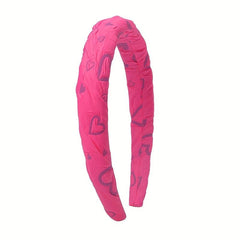Sponge Headband Wash Face Spa Make Up Head Hoop Wide Brim Hair Band