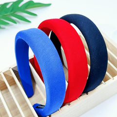 Thickened Sponge Headband Solid Hair Accessory for Women