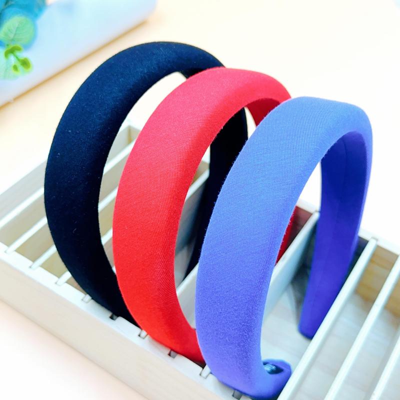 Thickened Sponge Headband Solid Hair Accessory for Women