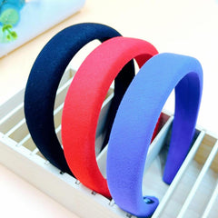 Thickened Sponge Headband Solid Hair Accessory for Women