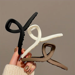 Frosted Hair Claw Style Hair Claw Nonslip Ponytail Holder
