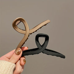 Frosted Hair Claw Style Hair Claw Nonslip Ponytail Holder