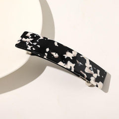 Tortoiseshell Hair Clips Rectangular Buckle Acetate Hair Accessories