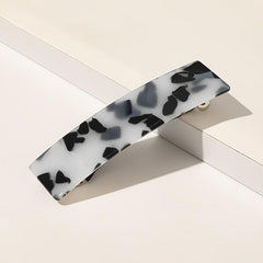 Tortoiseshell Hair Clips Rectangular Buckle Acetate Hair Accessories