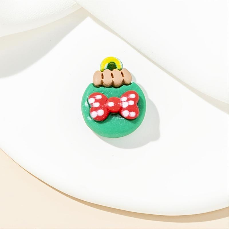 DIY Christmas Resin Accessories Party Women 10pc