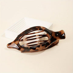 Vintage Resin Hair Clip Duck Billed Clip Side Clip Hair Accessories