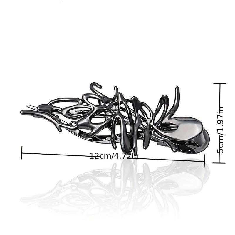 Duck Billed Clip Hair Claw for Ponytail Holder