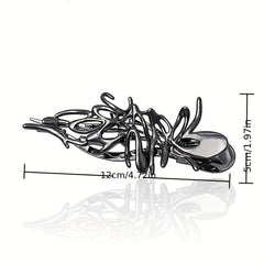 Duck Billed Clip Hair Claw for Ponytail Holder