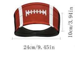 Sport Headband Football Basketball Volleyball Pattern Hair Band