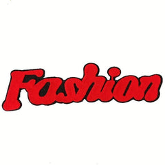 Chenille Towel Embroidered Letters Cloth Stickers DIY Decoration