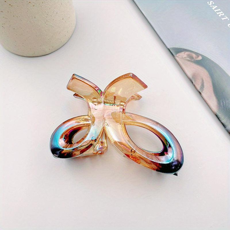 Clover Hair Claw Gradient Back Head Hair Clip