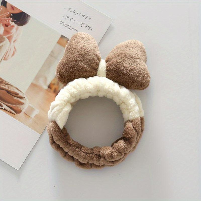 Big Bowknot Headband Soft Elastic Hair Band Hair Accessories