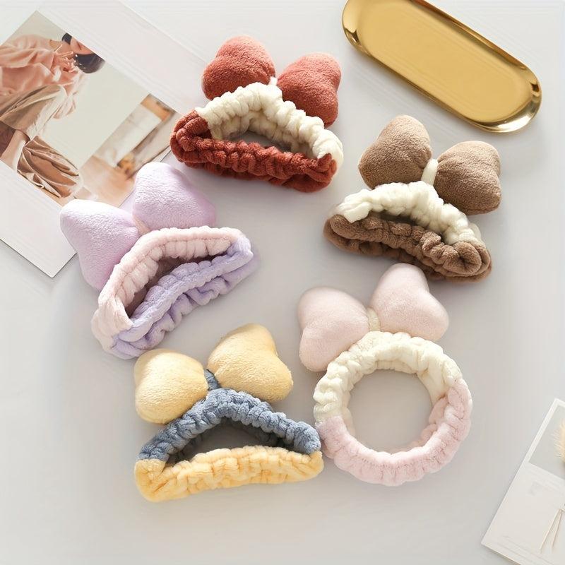 Big Bowknot Headband Soft Elastic Hair Band Hair Accessories