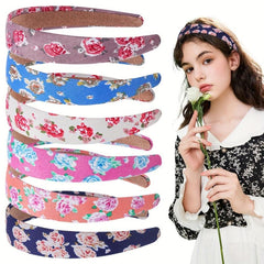 Small Flower Headband Wide Brim Headdress Hair Accessories