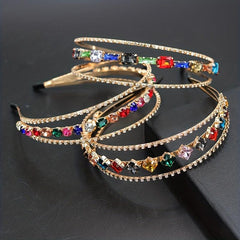 Rhinestone Hair Hoop Layer Headband Hair Accessories