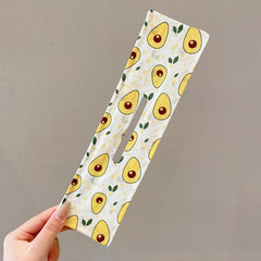 Fruit Pattern Hair Bun Maker French Hairstyle Twist Donut for Women Girls