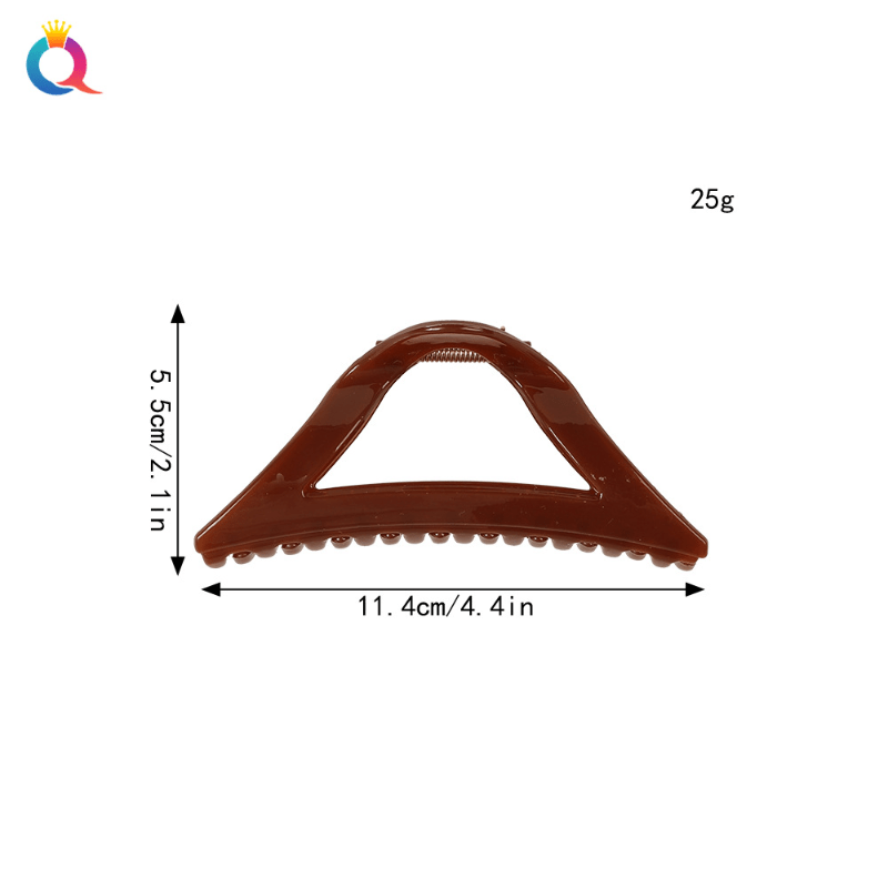 Large Hair Claw Triangle Shark Claw Hair Accessories Style Hair Clip For Women
