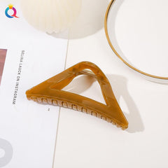 Large Hair Claw Triangle Shark Claw Hair Accessories Style Hair Clip For Women