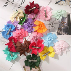 21pcs Hair Clip Bowknot Duck Billed Clip Women's Hair Accessories