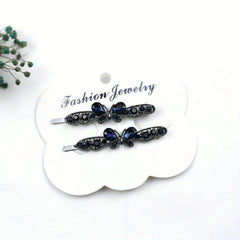 Crystal Hair Pin for Side Hair Bang Girls Clip