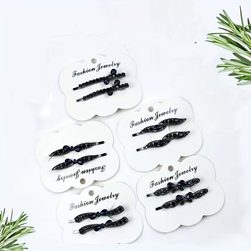 Crystal Hair Pin for Side Hair Bang Girls Clip