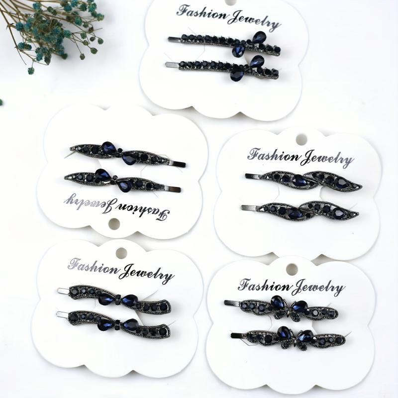 Crystal Hair Pin for Side Hair Bang Girls Clip
