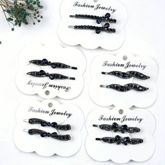 Crystal Hair Pin for Side Hair Bang Girls Clip