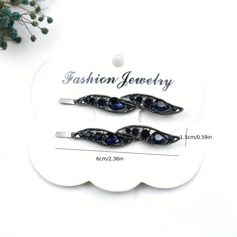 Crystal Hair Pin for Side Hair Bang Girls Clip