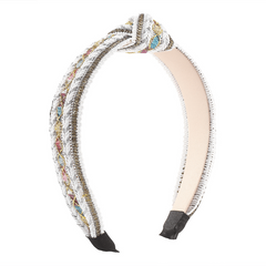 Boho Cross Knotted Headband Braided Head Hoop Criss Cross Headdress Hair Accesso