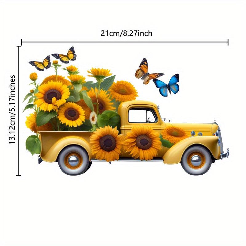 Sunflowers Iron On Heat Transfer Sticker DIY Clothing T Shirt Mask Jeans